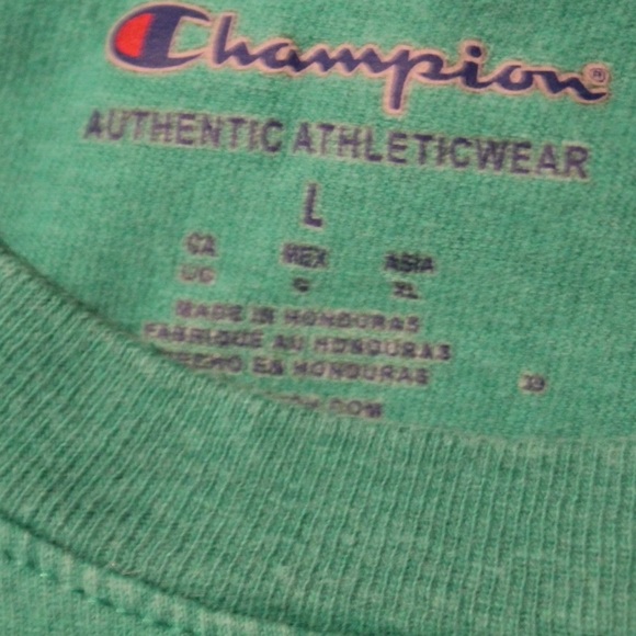 Champion‎ Green T-Shirt - Picture 2 of 4